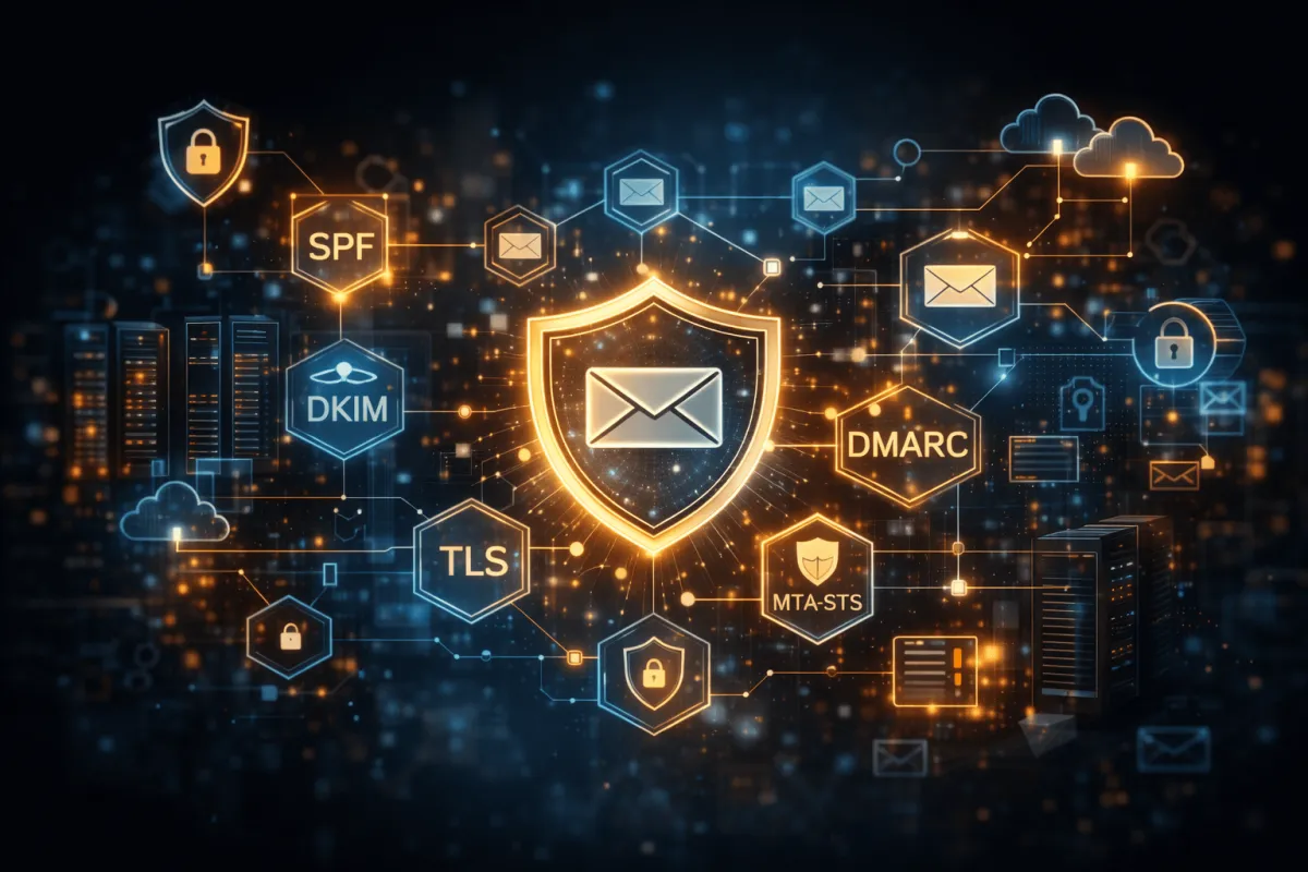 We design and implement secure, high-reliability email infrastructures that ensure deliverability, authenticity, and operational transparency.