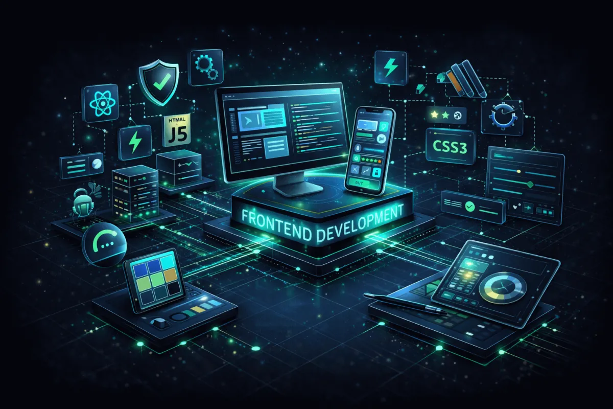 We transform design concepts into high-performance, responsive, and scalable frontend applications.