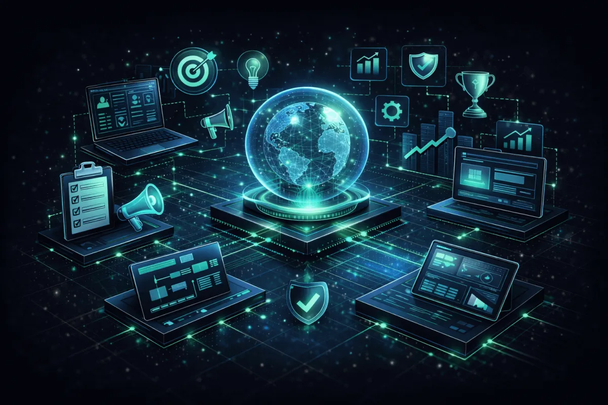 We develop structured digital strategies that align technology, operations, and growth objectives into a unified ecosystem.