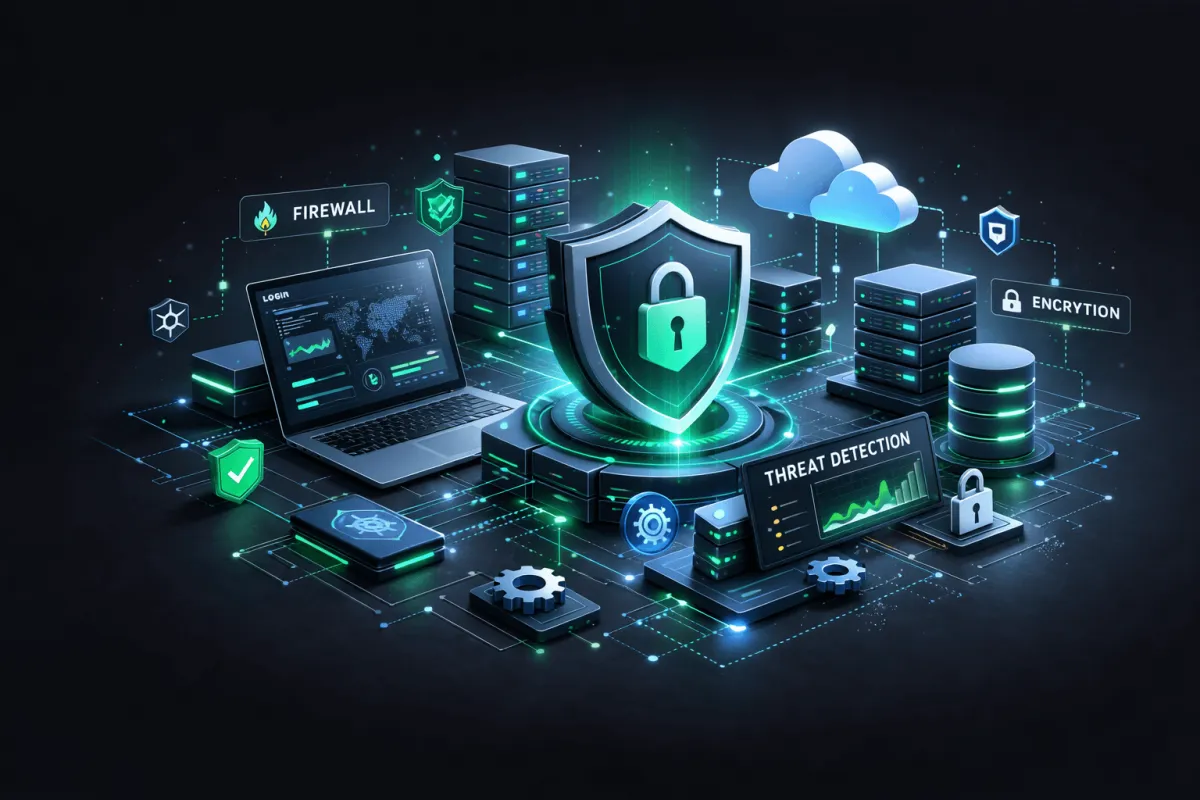 We design and implement structured cybersecurity frameworks that protect digital assets, infrastructure, and sensitive data.