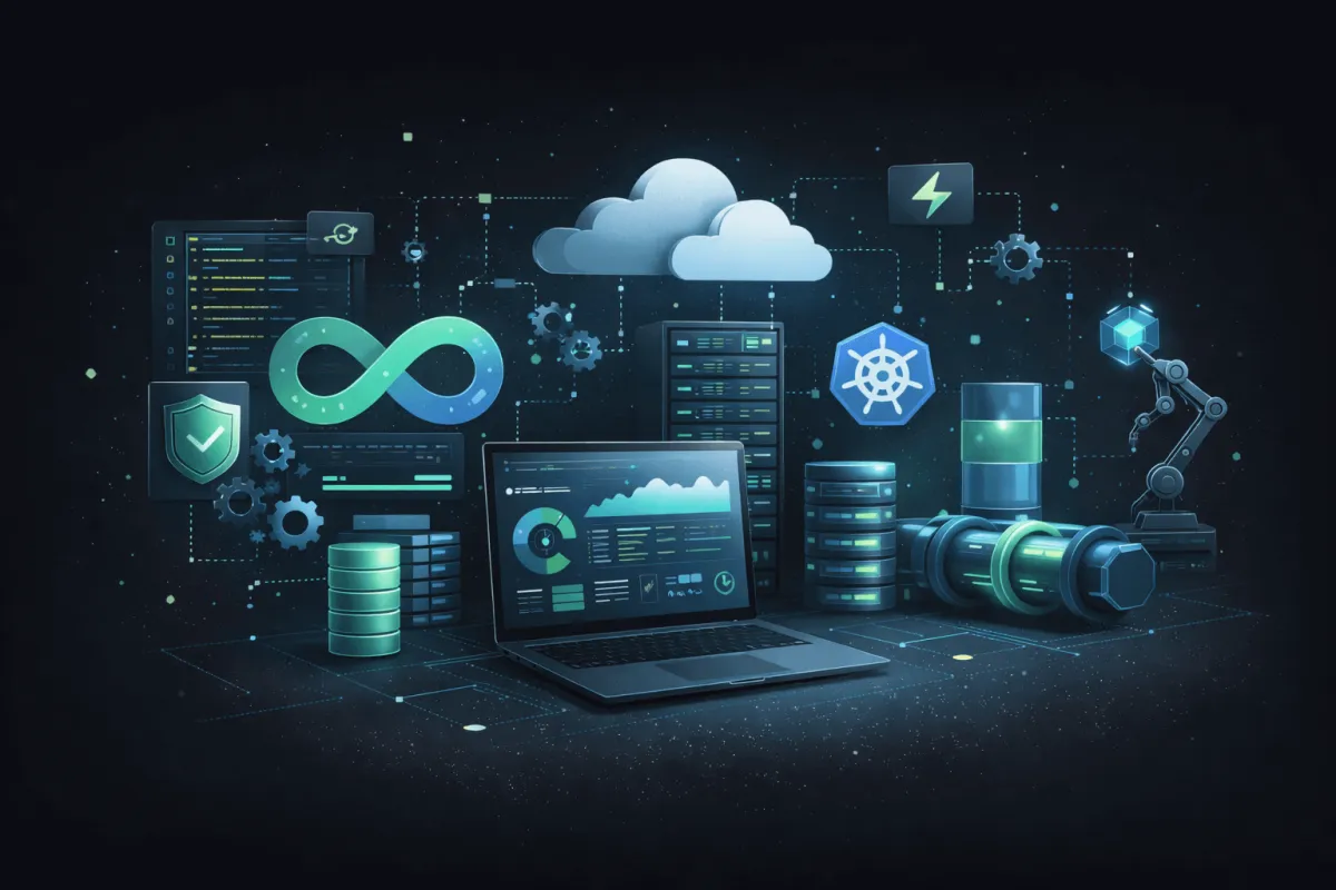 Leveraging platforms such as AWS, Google Cloud, and Microsoft Azure, we build scalable, automated, and resilient environments that accelerate deployment cycles, enhance reliability, and support continuous innovation.