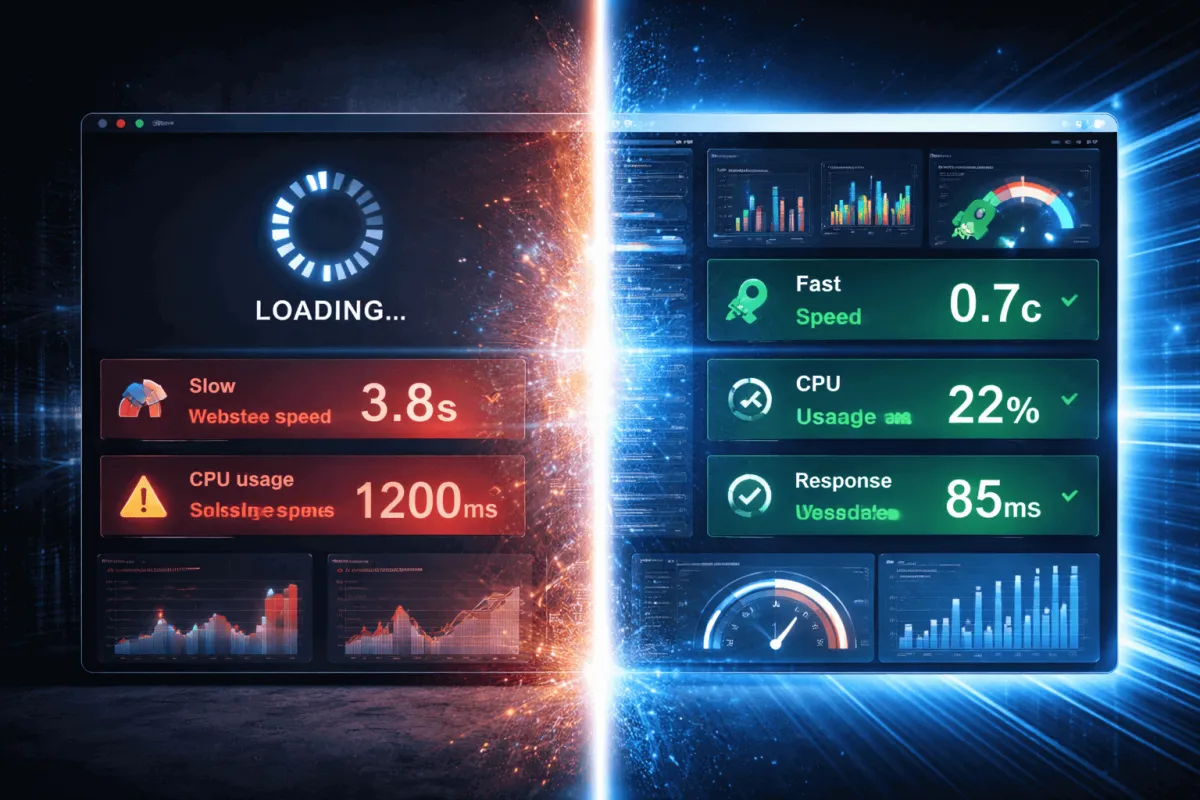 We enhance the speed, stability, and scalability of digital systems through structured performance optimization.